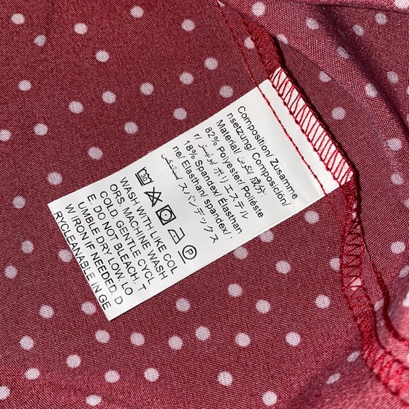 SHEIN Polka Dot Blouse - Picture 3 of 5